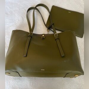 Fossil Women's Kier Cactus Leather Tote